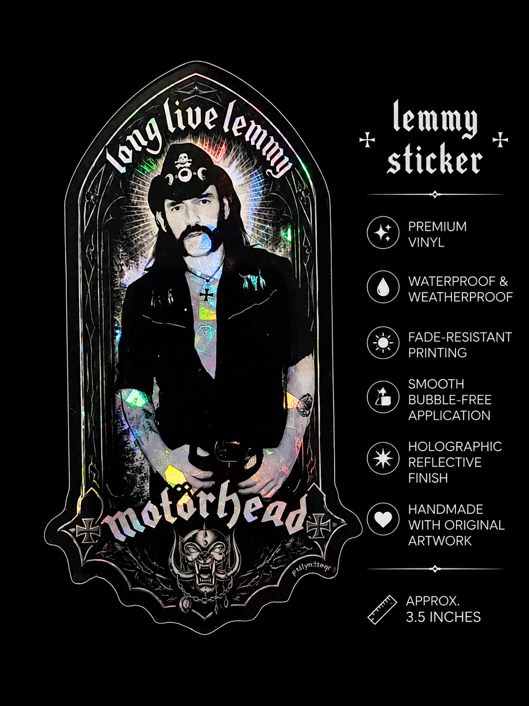 Lemmy Kilmister Motörhead Sticker
