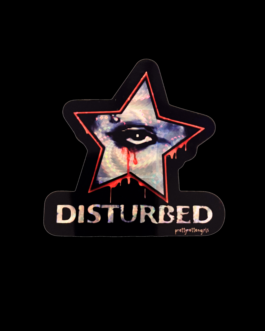 Disturbed Swirl Sticker