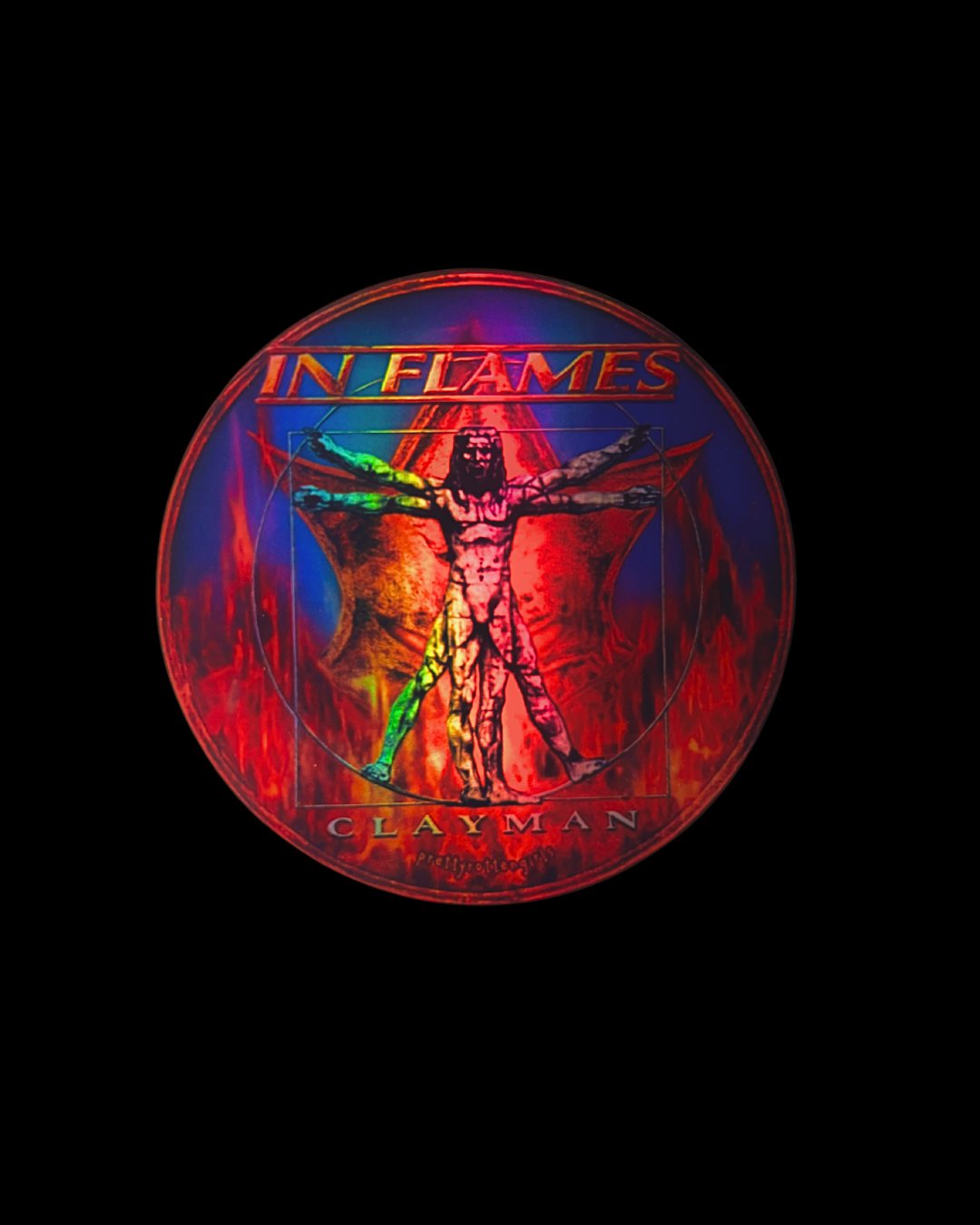 In Flames Clayman Sticker