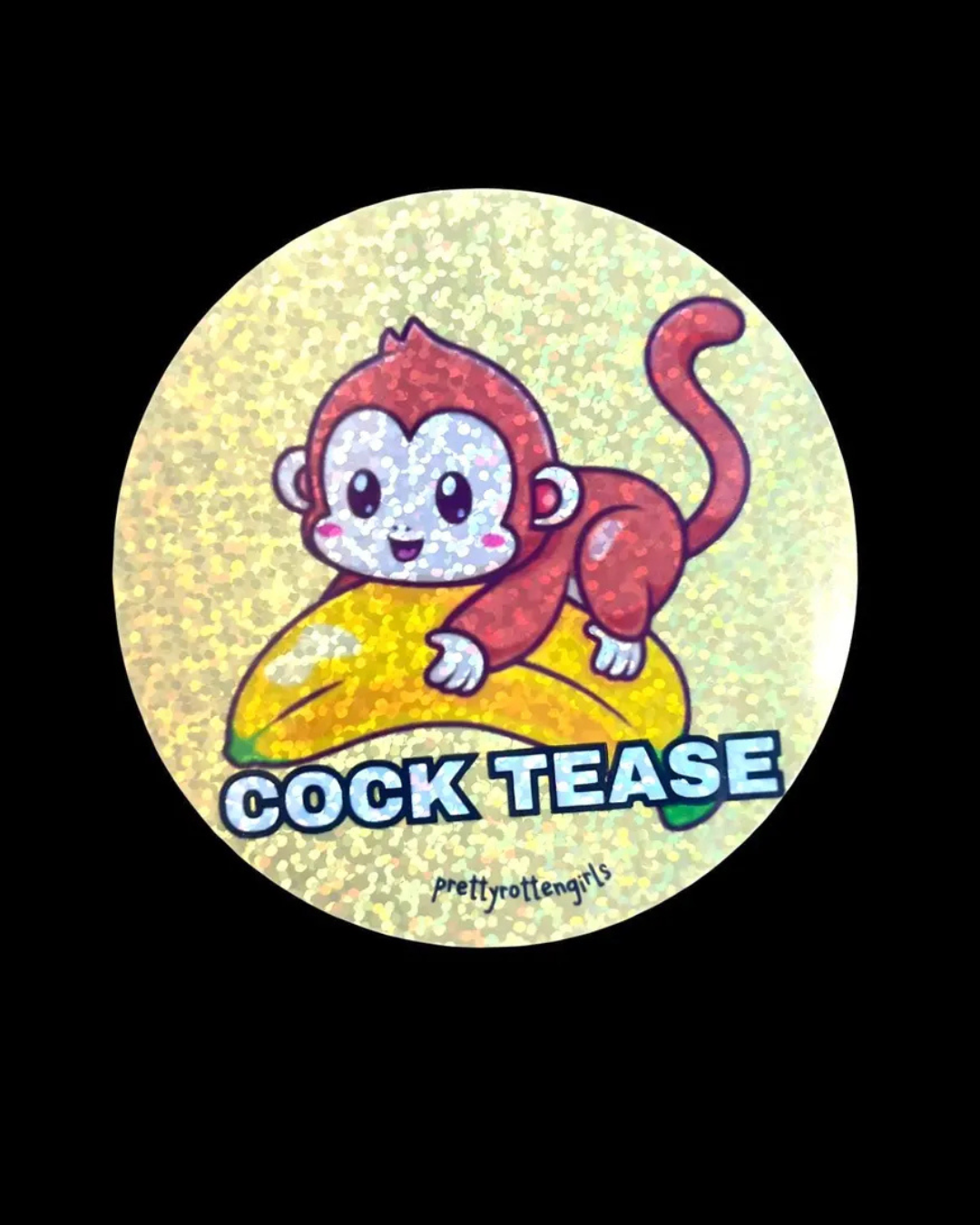Cock Tease Sticker