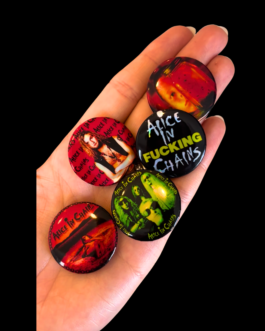 Alice in Chains Pins