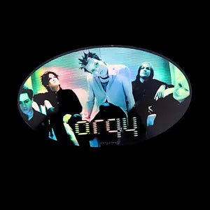 Orgy Band Holo Sticker