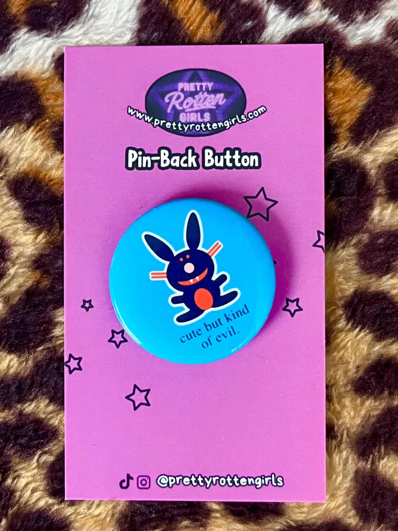 Happy Bunny Nostalgia Pin