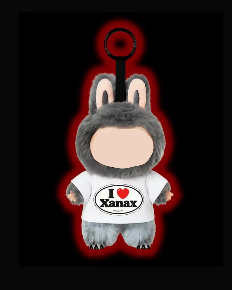 Labubu T-Shirt - I Heart Xanax