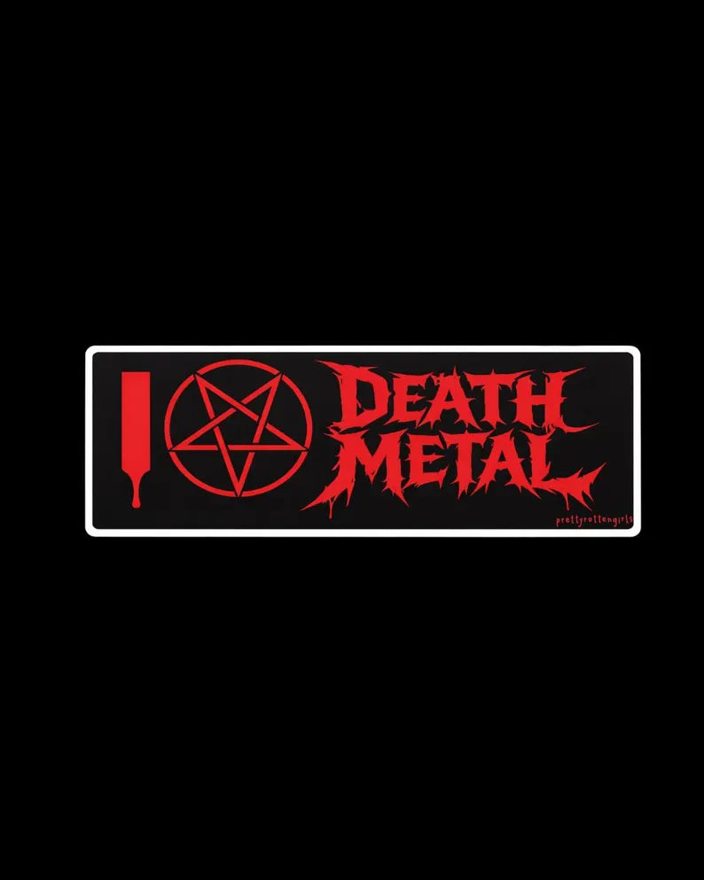 Death Metal Sticker