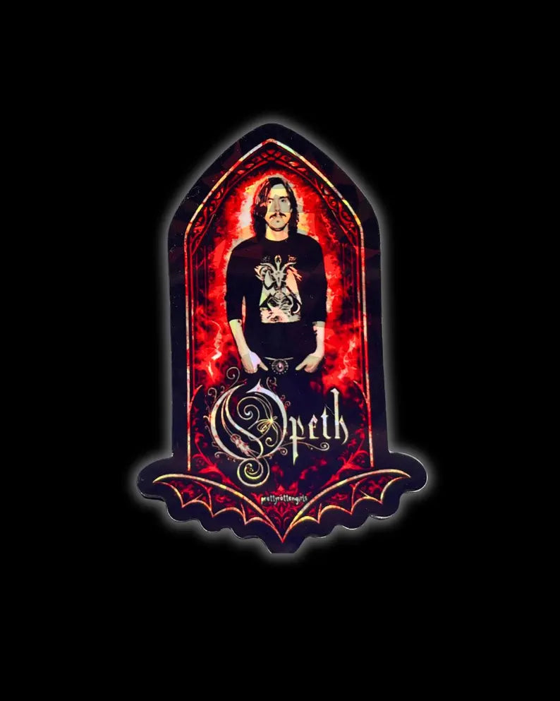 Opeth Gothic Cathedral Sticker