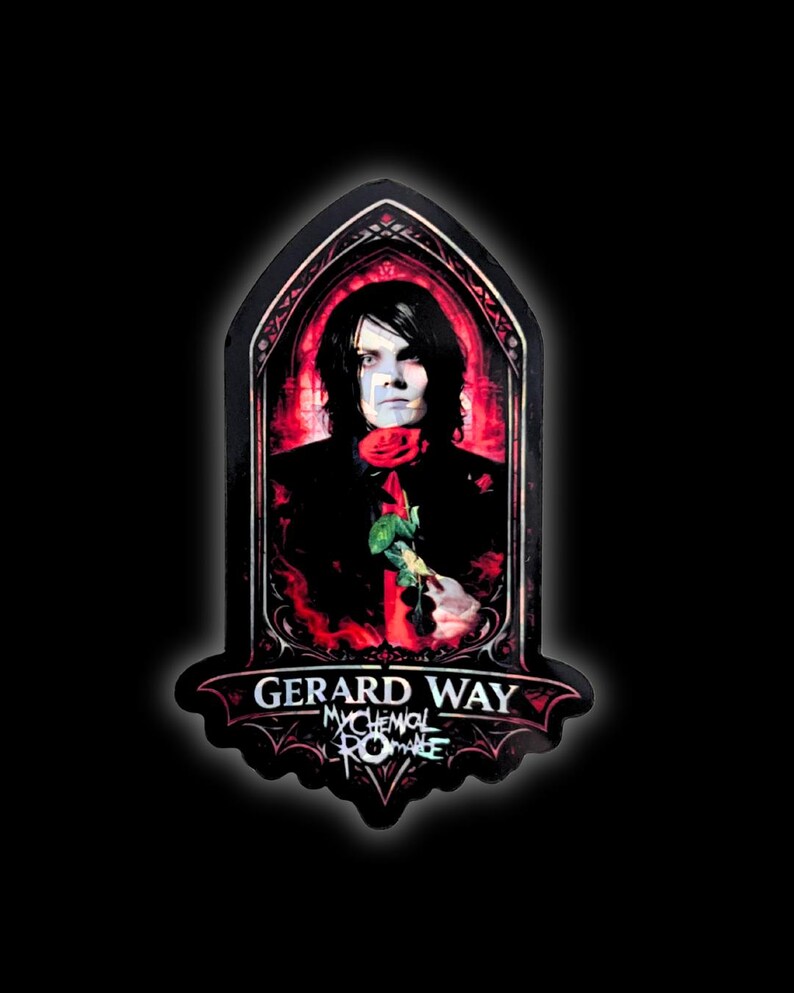 MCR Gerard Way Helena Sticker