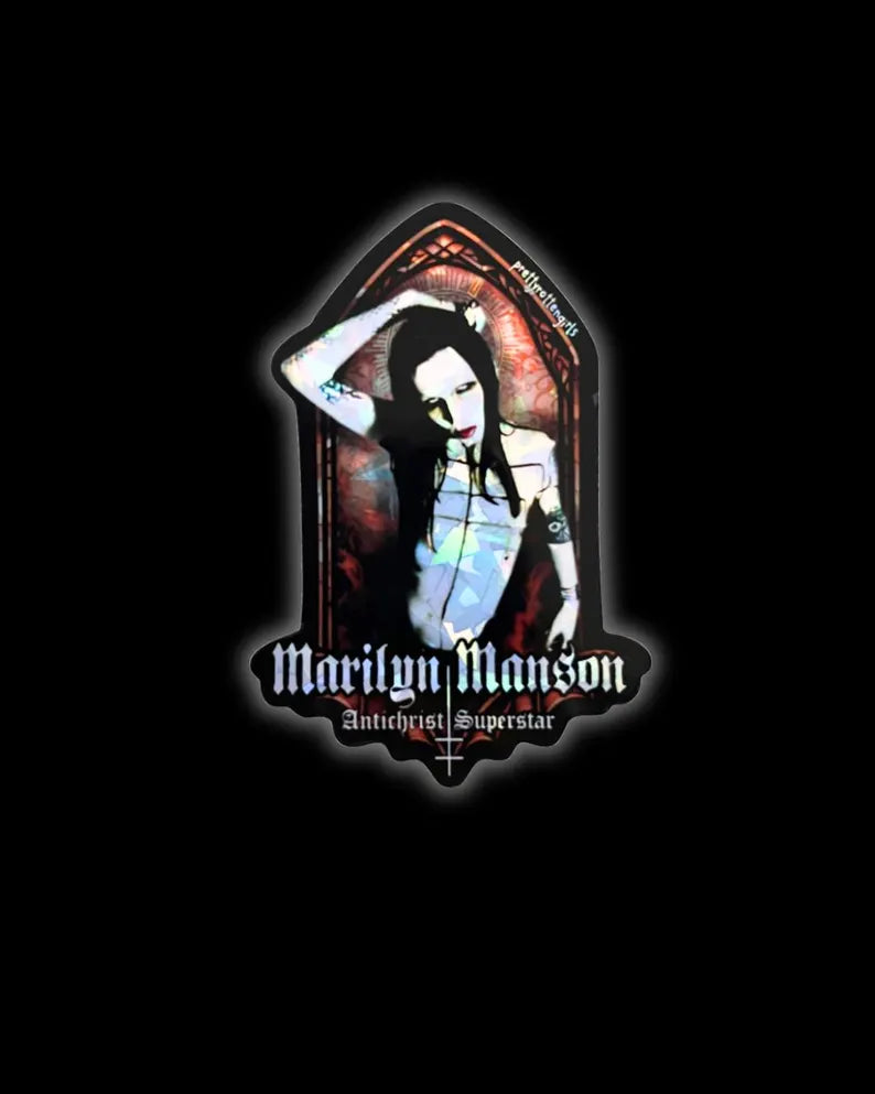 Marilyn Manson Antichrist Superstar Sticker
