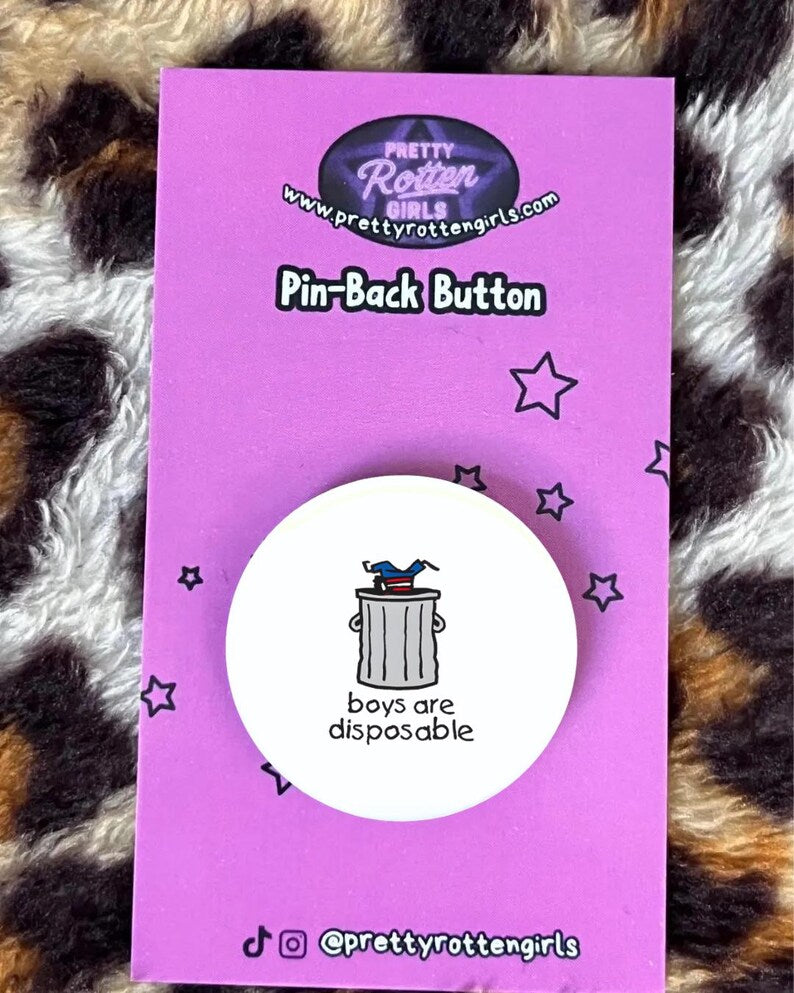 Boys are Trash Pin