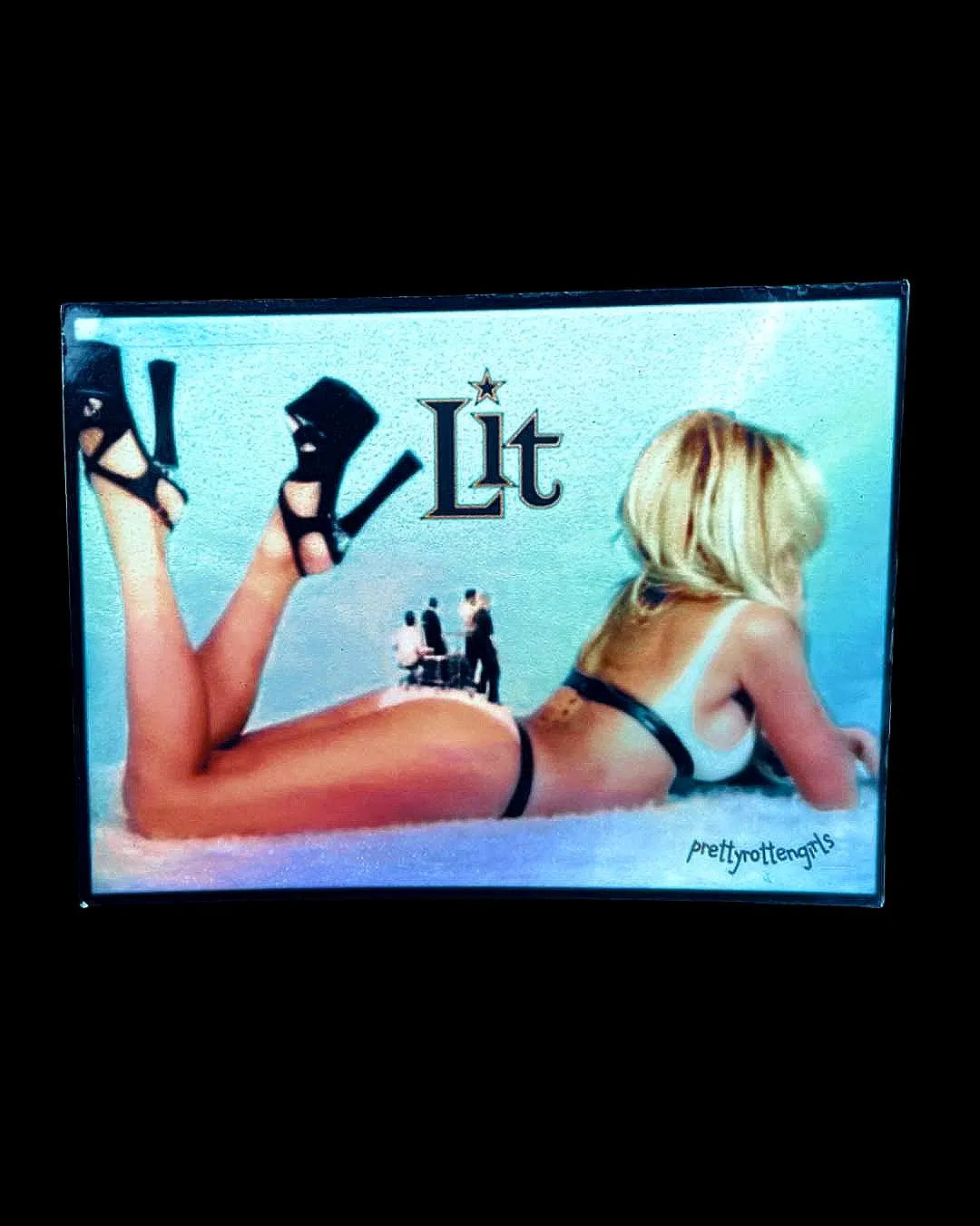 Lit Miserable Music Video Pam Sticker