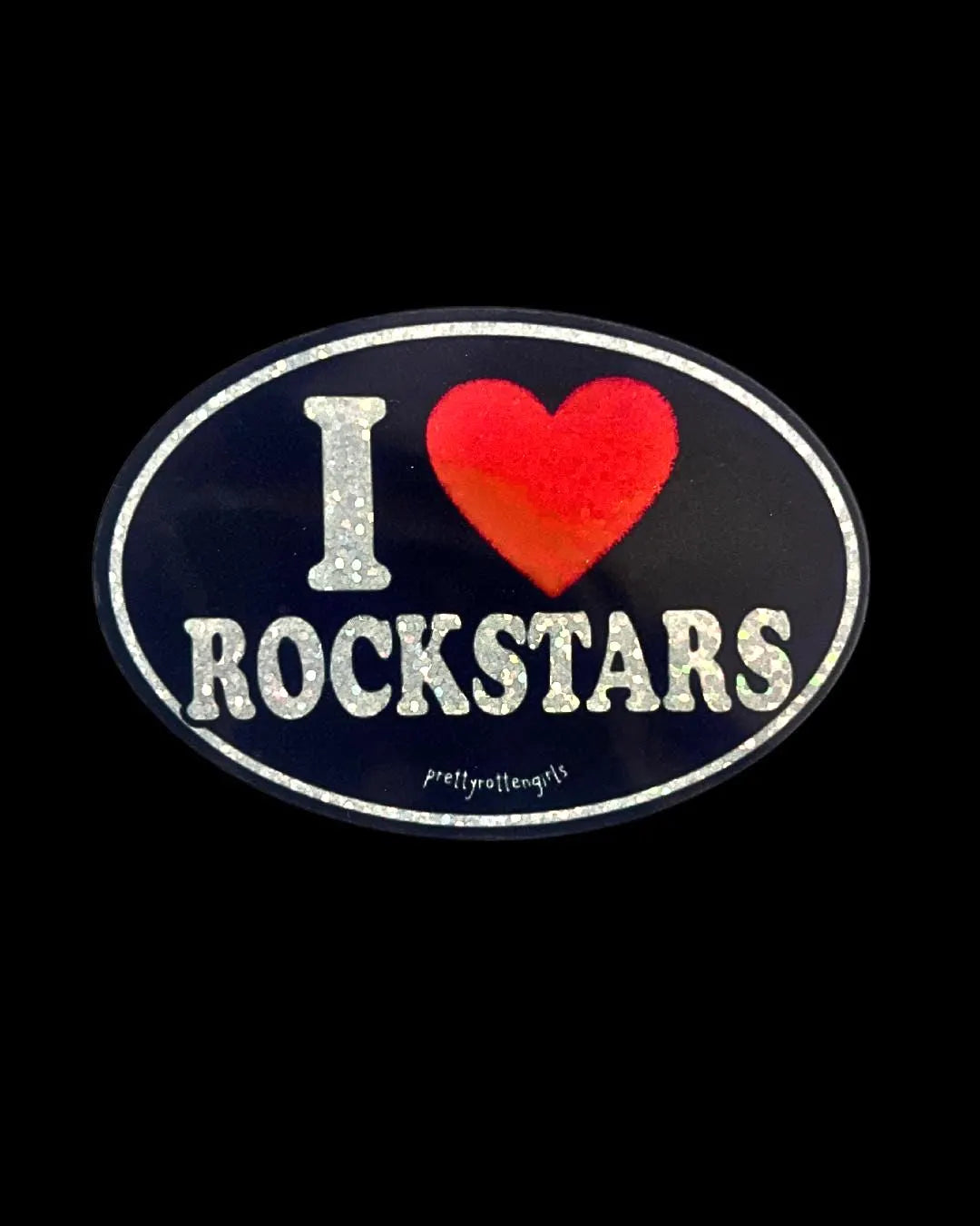 I Love Rockstars Sticker