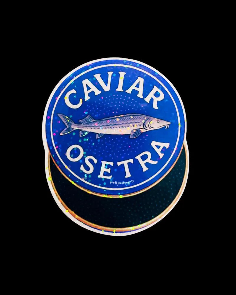 Caviar Sticker- Beluga, Osetra