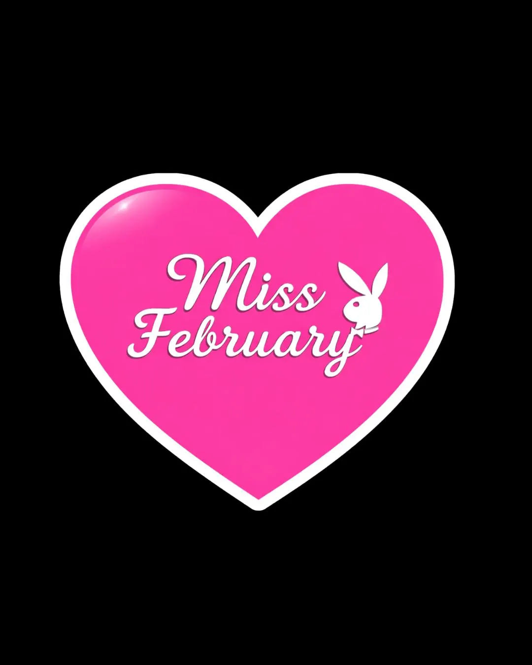 Miss Month Playboy Sticker