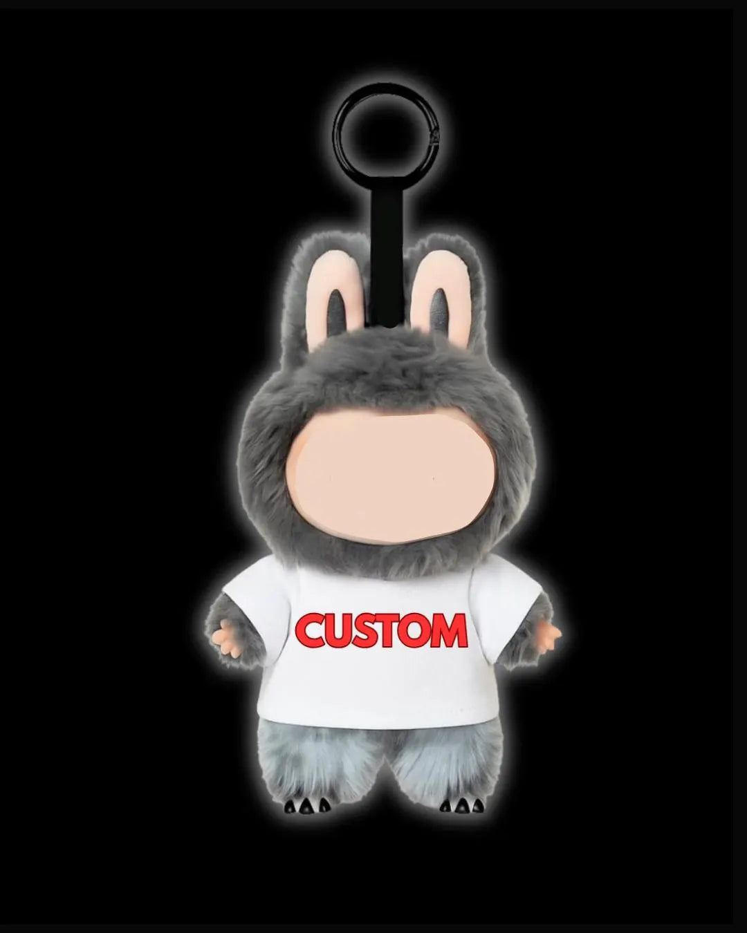 Custom Labubu Tee – Simple Logo Only Email First Please