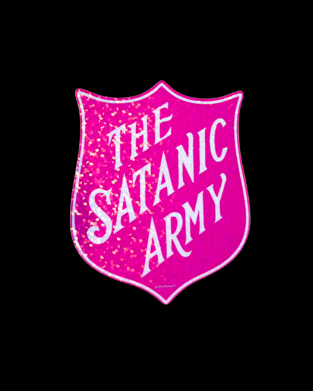 The Satanic Army Sticker