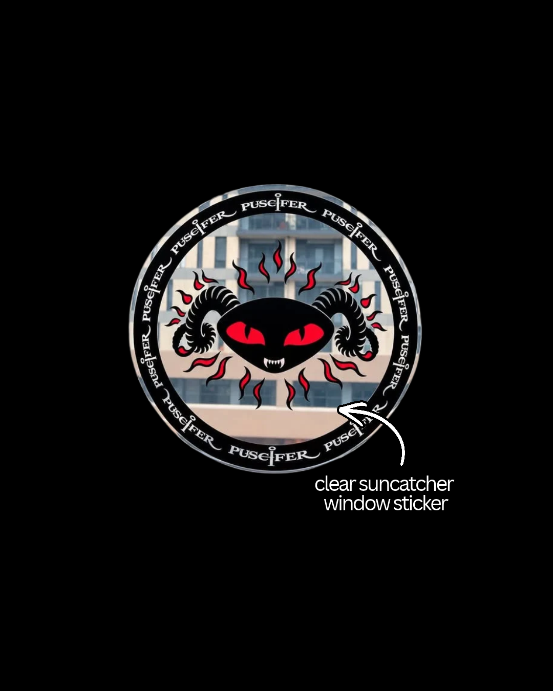 Puscifer Window Suncatcher Sticker