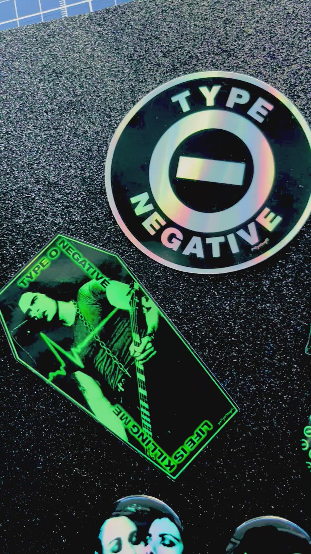 Type O Negative Sticker Collection